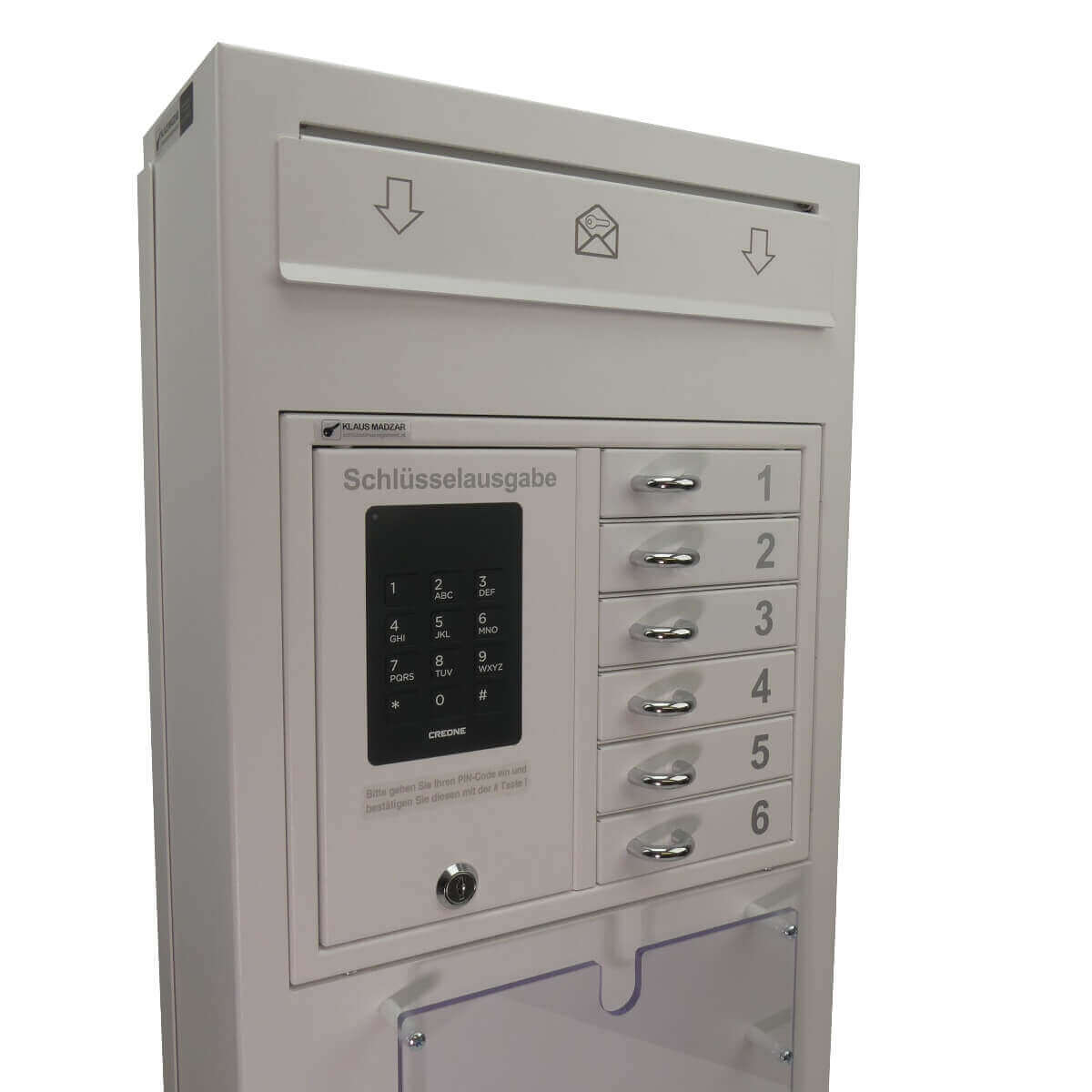 keyboxpro_9006_weiss_einwurfklappe_lasertechnik_1