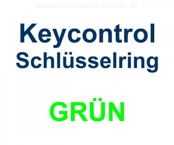 Keycontrol Schlüssel-Ring GRÜN