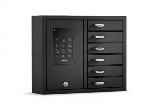 Keybox Basic 9006 B Edelstahl mit Batteriebackup