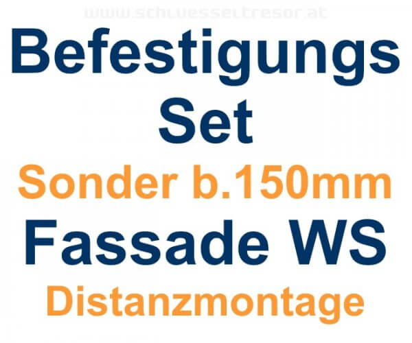 Befestigungsset Distanz für Wärmeschutzfassade