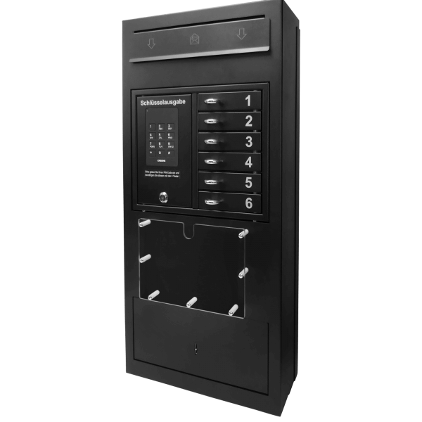 24-Stunden Ausgabe- und Annahmesafe Keybox 9006 B schwarz